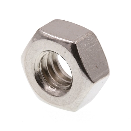 Prime-Line Hex Nut, 1/4"-20, 18-8 Stainless Steel, Not Graded, Plain, 50 PK 9073280